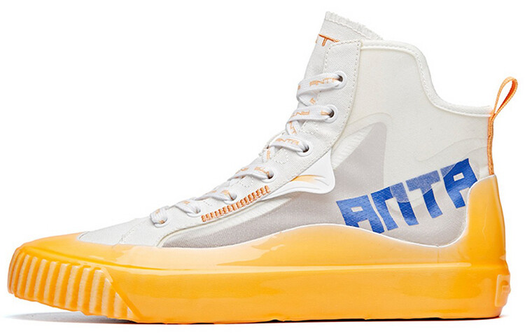 Мужские парусиновые туфли с высоким берцем оранжевого цвета Anta
Мужские парусиновые туфли с высоким берцем оранжевого цвета Anta