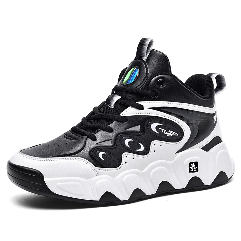 TONYBEAR Скользостойкие износостойкие кроссовки мидтоп мужские черно-белые, цвет Black White
TONYBEAR Скользостойкие износостойкие кроссовки мидтоп мужские черно-белые, цвет Black White