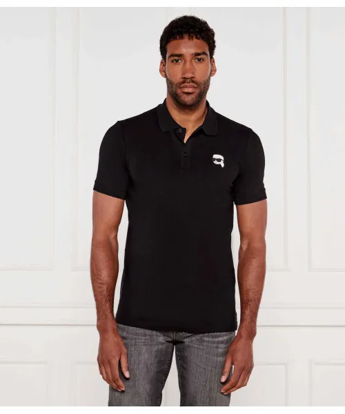 Футболка поло Regular fit Karl Lagerfeld, черный
Футболка поло Regular fit Karl Lagerfeld, черный