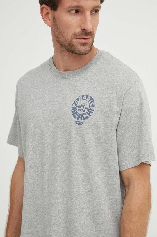 Хлопковая футболка Levi's, серый
Хлопковая футболка Levi's, серый
