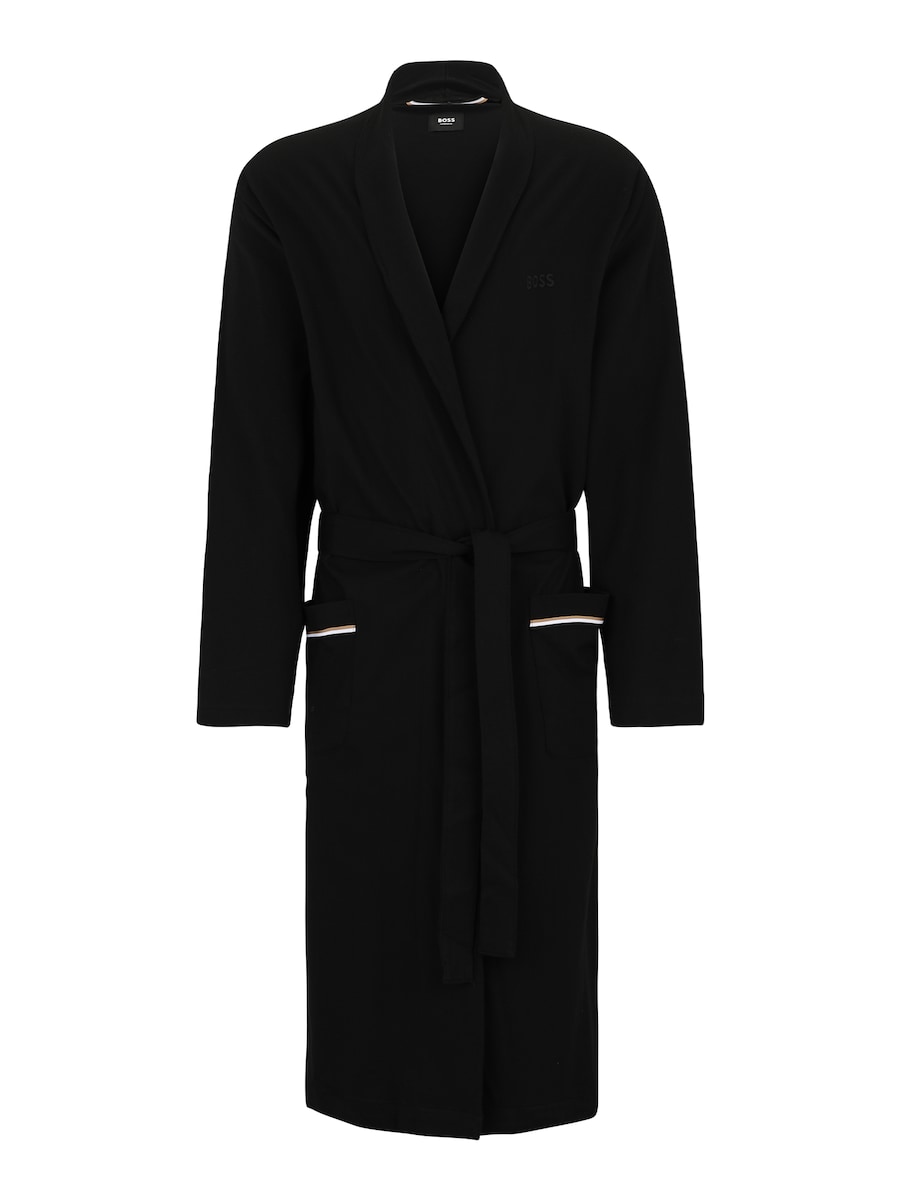 Длинный халат BOSS Robe, черный
Длинный халат BOSS Robe, черный