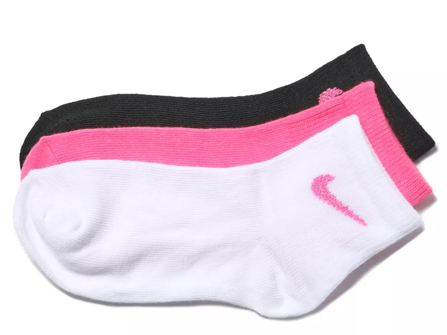 Лёгкие детские носки (6 пар) Nike, Pink/Black/White
Лёгкие детские носки (6 пар) Nike, Pink/Black/White