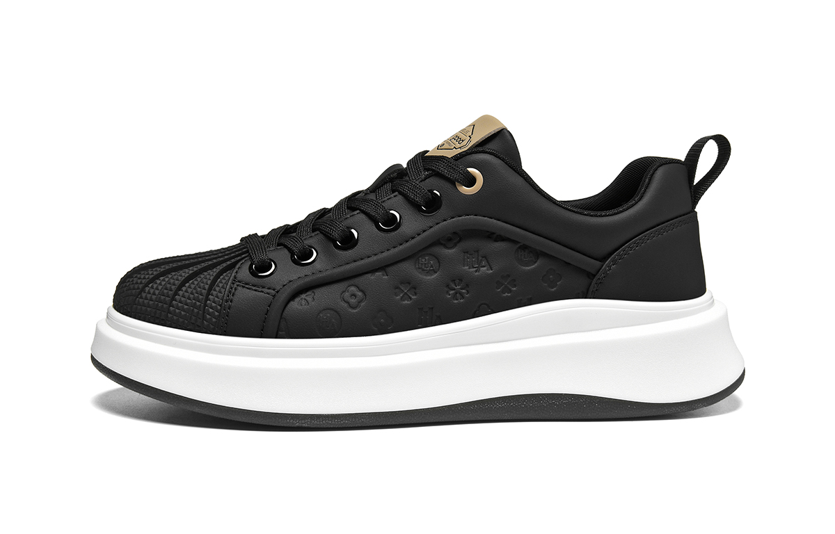 HLA Мужские лоу-топ скейтборд кроссовки черные, цвет Black
HLA Мужские лоу-топ скейтборд кроссовки черные, цвет Black