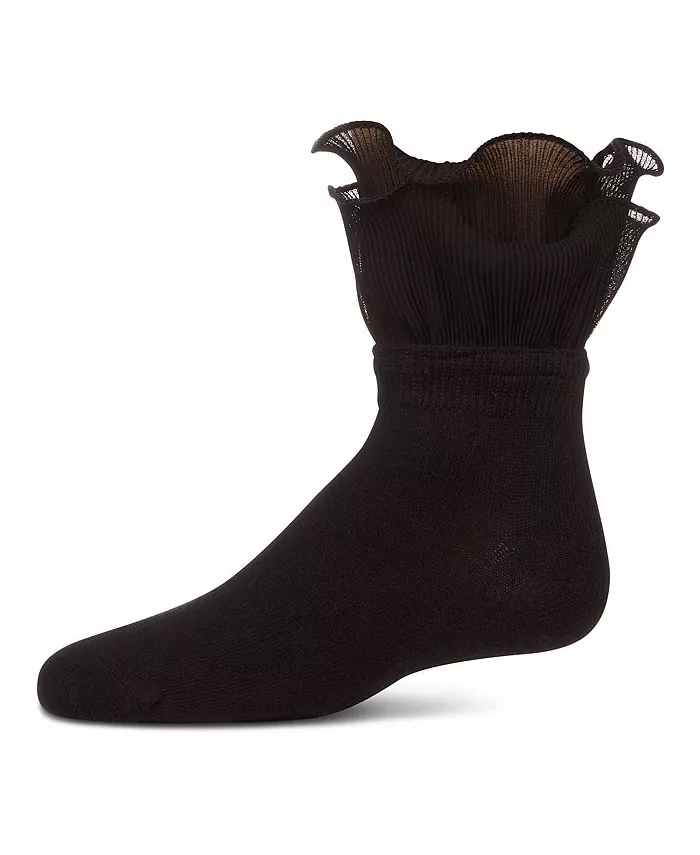 Маленькие девочки Двухслойные Ажурные Носочки Memoi, черный
Маленькие девочки Двухслойные Ажурные Носочки Memoi, черный