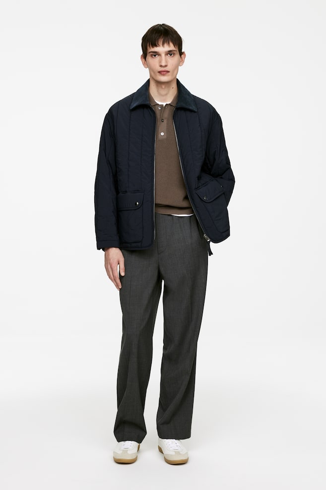 Стеганая куртка Arket, синий
Стеганая куртка Arket, синий