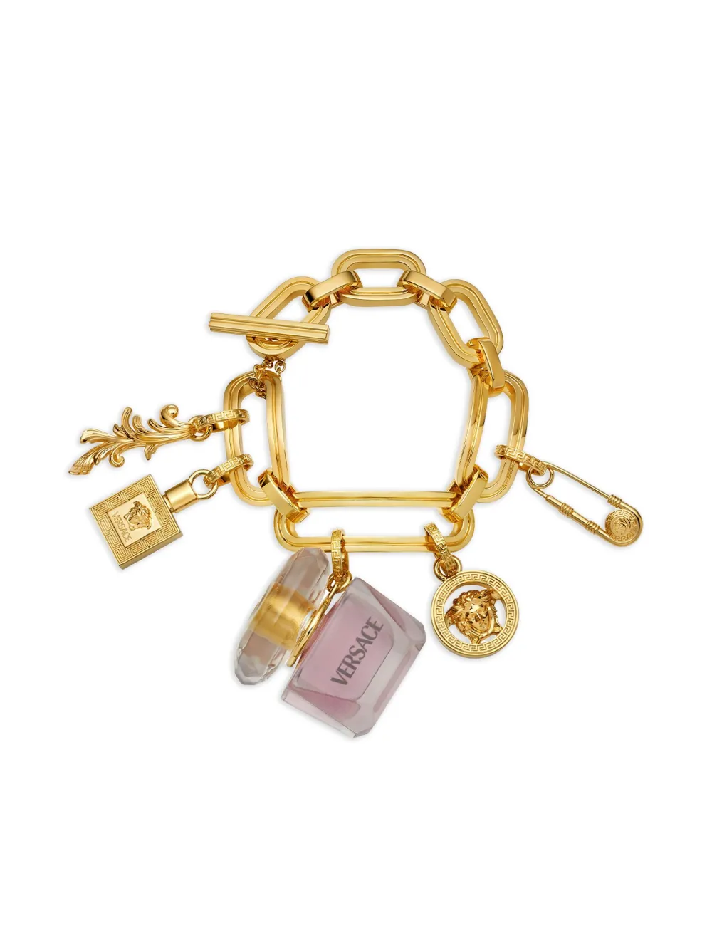 Цепочный браслет VERSACE, золотой
Цепочный браслет VERSACE, золотой