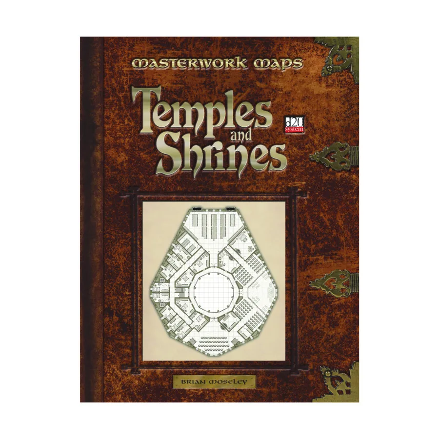 Temples and Shrines, Masterwork Maps (d20), мягкая обложка
Temples and Shrines, Masterwork Maps (d20), мягкая обложка