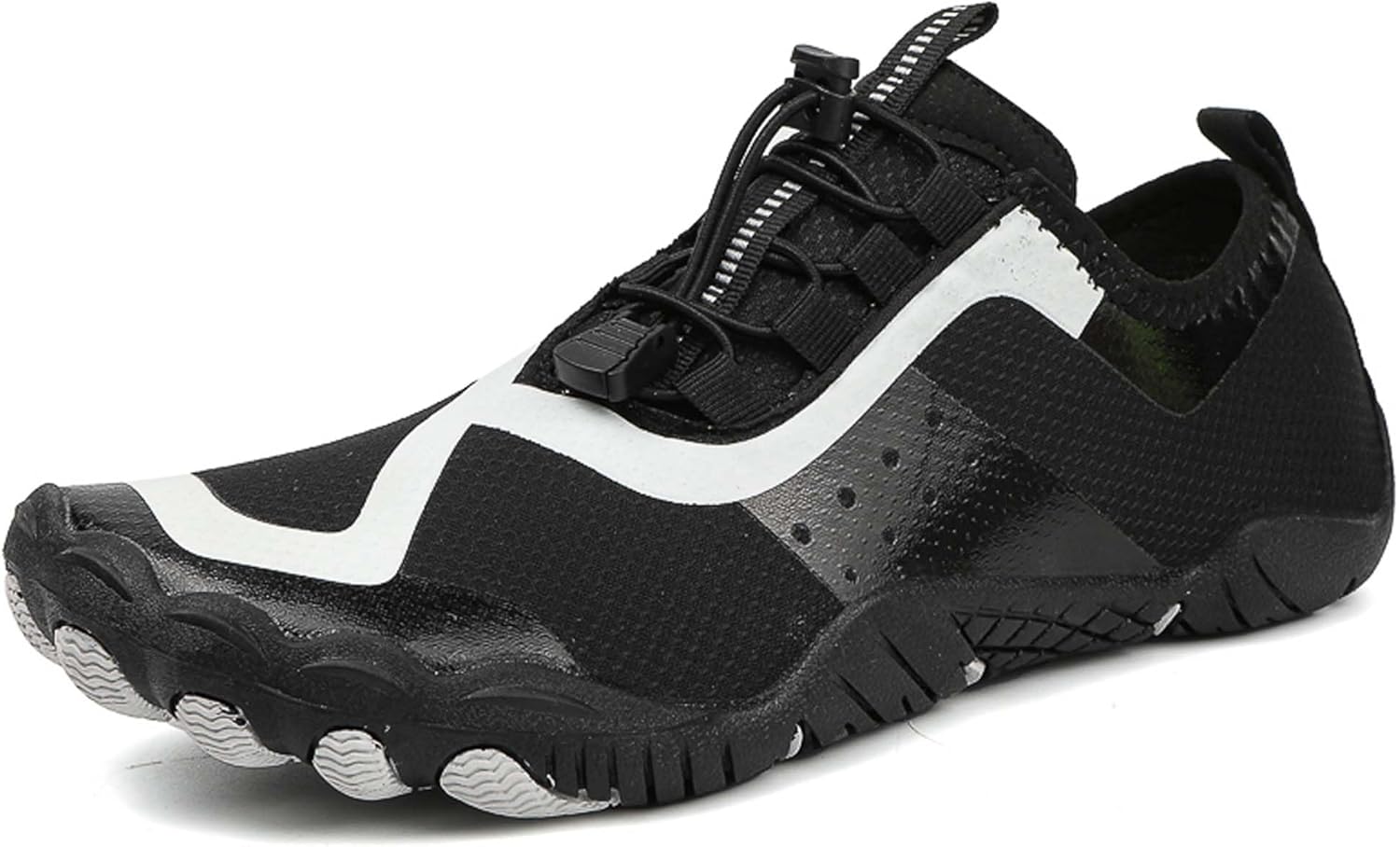 Мужские водные кроссовки для плавания и пляжа Generic, белый/черный
Мужские водные кроссовки для плавания и пляжа Generic, белый/черный