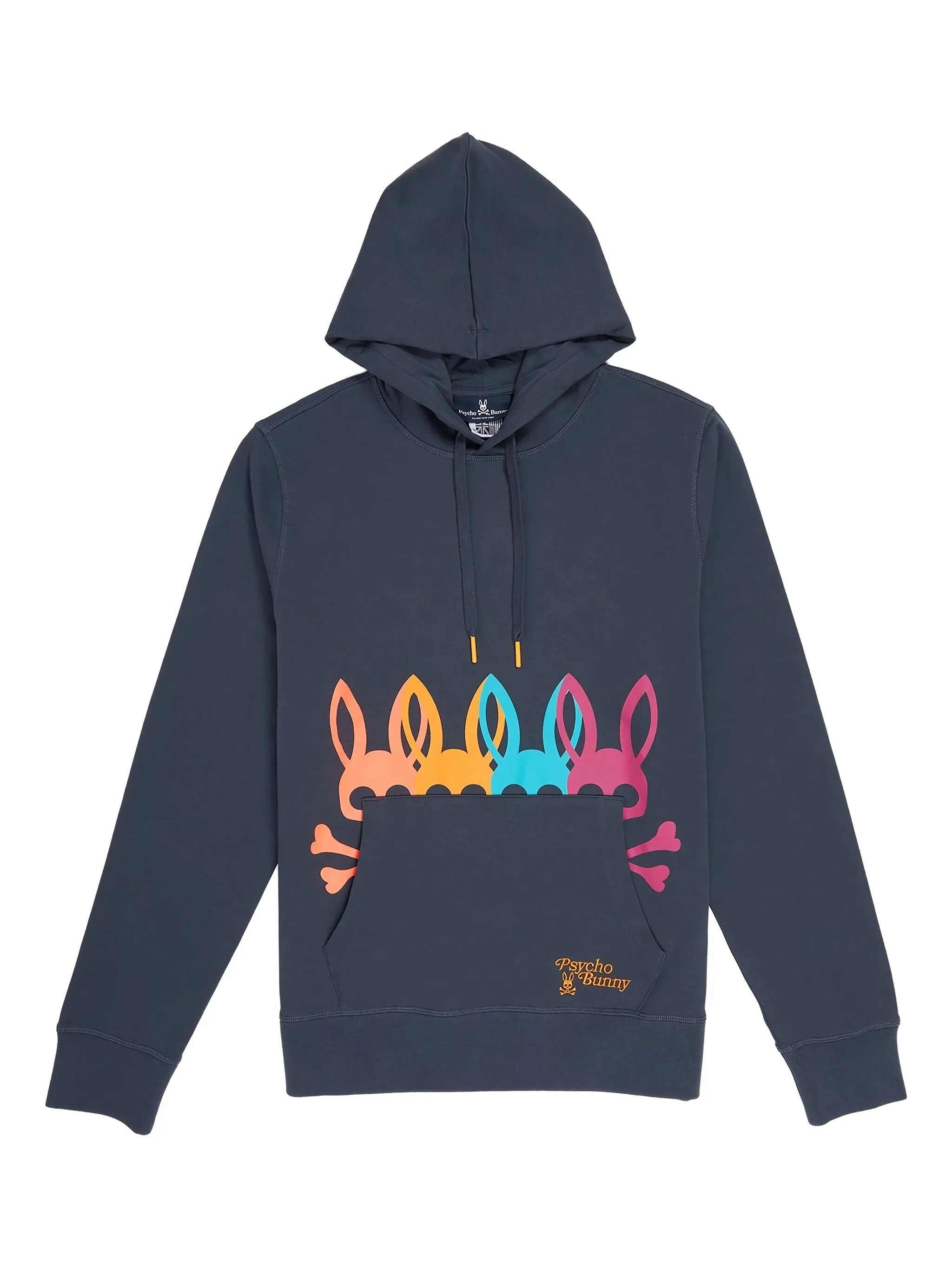 Свитер с капюшоном Psycho Bunny, синий
Свитер с капюшоном Psycho Bunny, синий