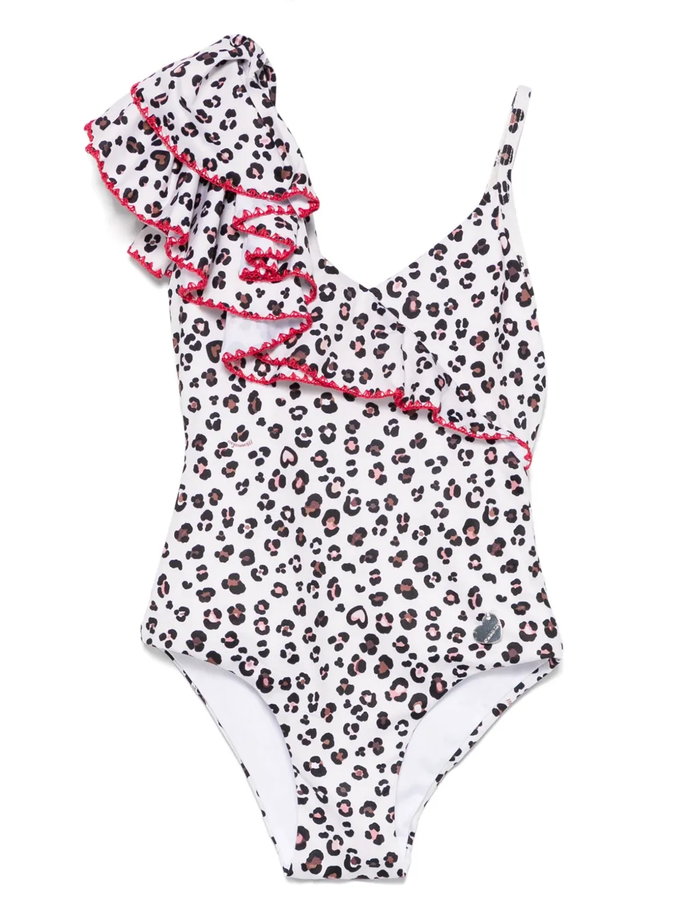 Купальник с леопардовым принтом Monnalisa, белый
Купальник с леопардовым принтом Monnalisa, белый