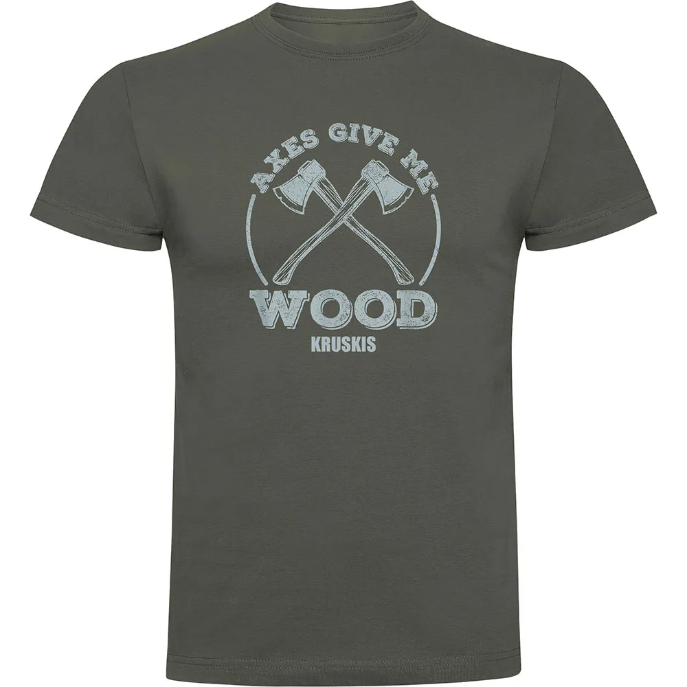 Футболка с коротким рукавом Kruskis Give Me Wood, зеленый
Футболка с коротким рукавом Kruskis Give Me Wood, зеленый
