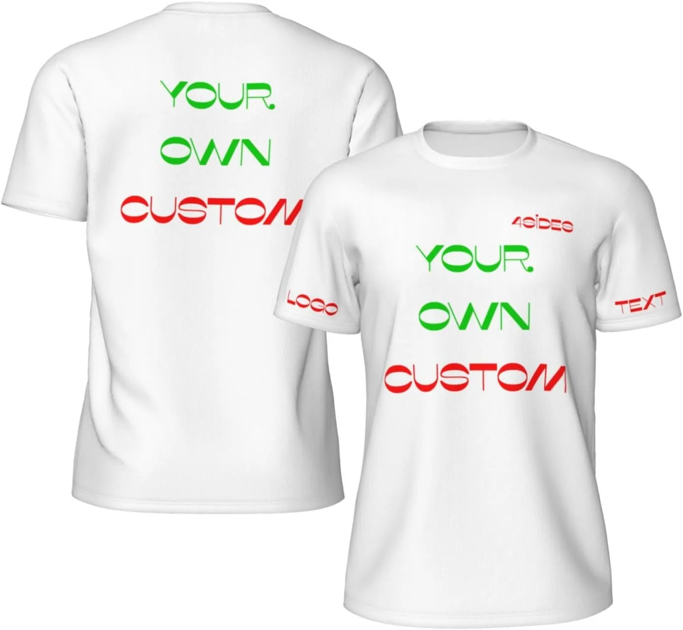Футболка Custom с принтом на 4 сторонах
Футболка Custom с принтом на 4 сторонах