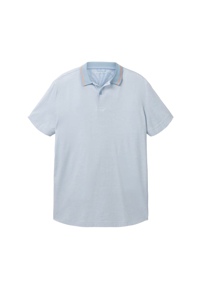 Рубашка поло базовая рубашка с короткими рукавами и воротником-поло Tom Tailor, голубой
Рубашка поло базовая рубашка с короткими рукавами и воротником-поло Tom Tailor, голубой