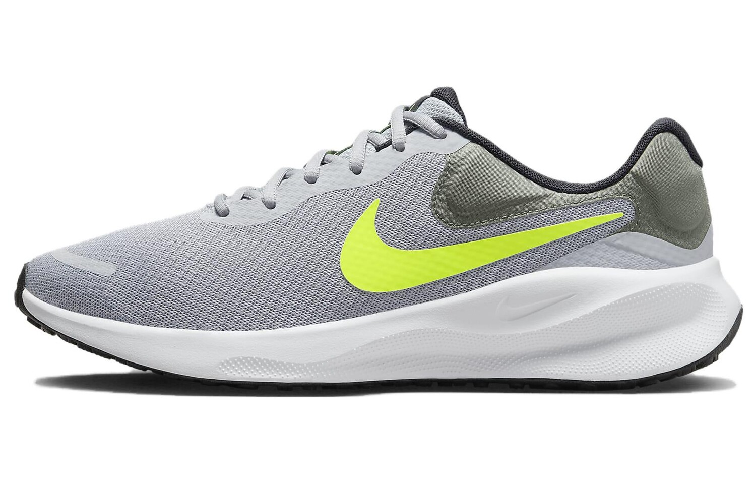Кроссовки Nike Revolution 7 'Wolf Grey Volt', серый 
Кроссовки Nike Revolution 7 'Wolf Grey Volt', серый