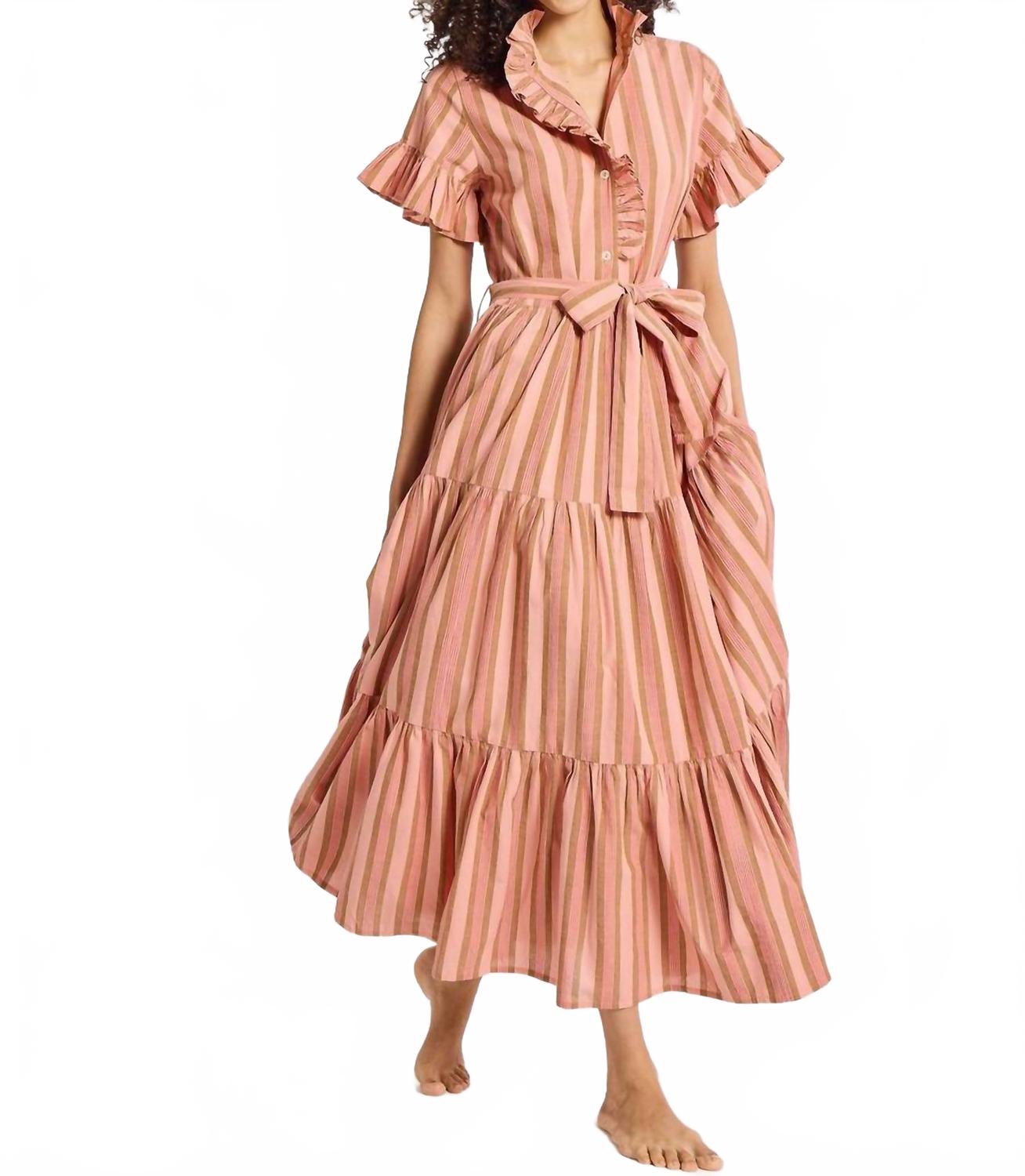 Платье Victoria в полоску Santa Fe MILLE, Santa Fe Stripe
Платье Victoria в полоску Santa Fe MILLE, Santa Fe Stripe