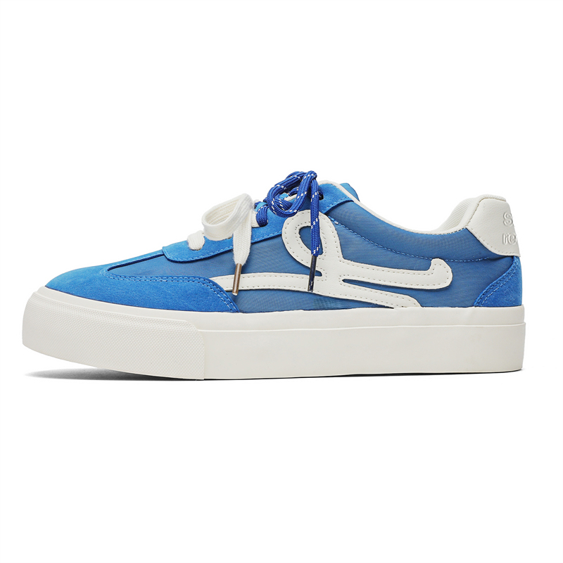 SUPEREDGE Дышащие противоскользящие и износостойкие мужские скейтерские кеды низкие Prussian Blue, цвет Prussian Blue
SUPEREDGE Дышащие противоскользящие и износостойкие мужские скейтерские кеды низкие Prussian Blue, цвет Prussian Blue