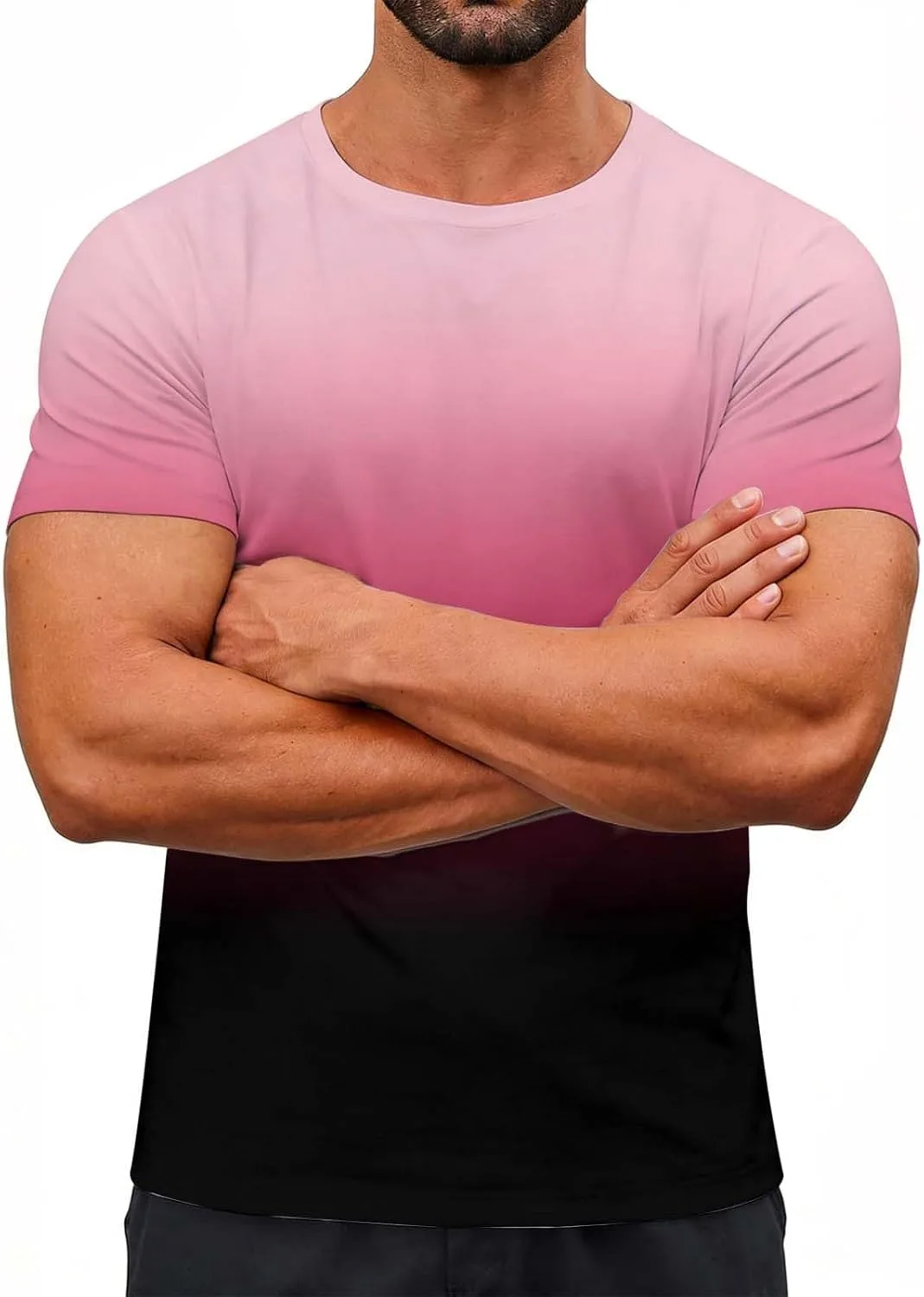 Мужская футболка Slim Fit с контрастной строчкой
Мужская футболка Slim Fit с контрастной строчкой