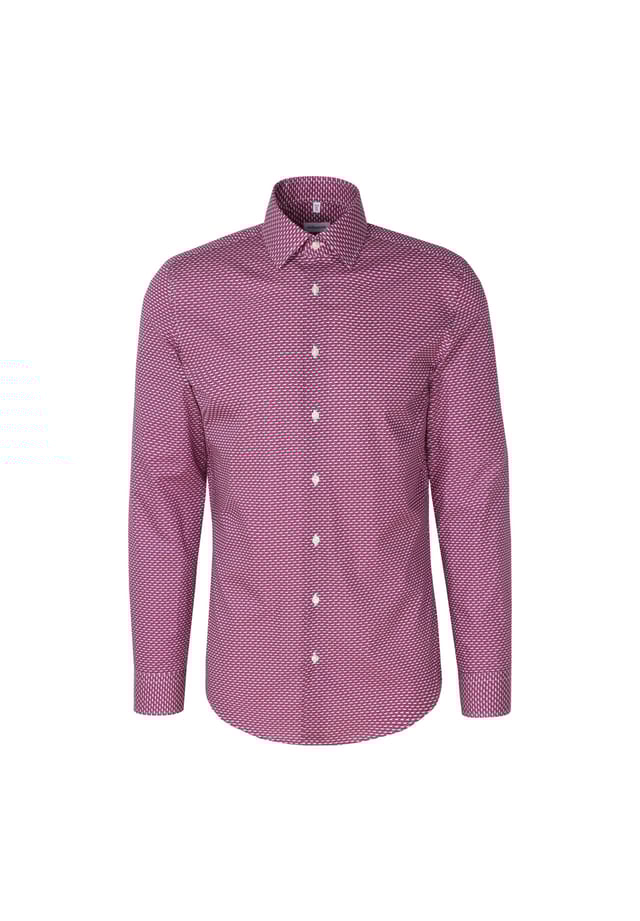 Деловая рубашка узкая Seidensticker, цвет berry (0043)
Деловая рубашка узкая Seidensticker, цвет berry (0043)