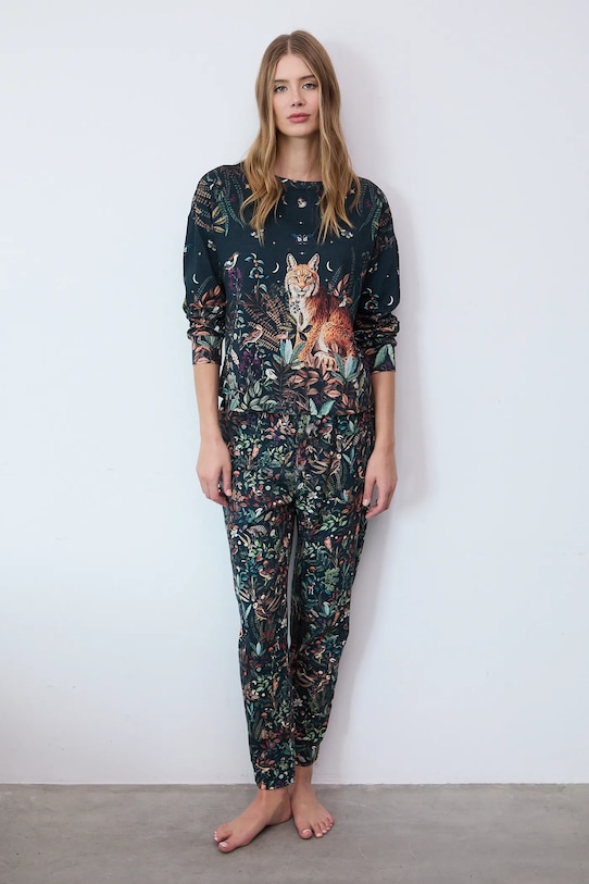 Хлопковая пижама Medicine, зеленый
Хлопковая пижама Medicine, зеленый