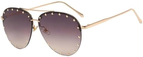 Женские модные солнцезащитные очки с бриллиантовыми стразами, градиентным металлическим многоугольным оправой, без оправы, для защиты от солнца на открытом воздухе MTZJH, Double Gray
Женские модные солнцезащитные очки с бриллиантовыми стразами, градиентным металлическим многоугольным оправой, без оправы, для защиты от солнца на открытом воздухе MTZJH, Double Gray