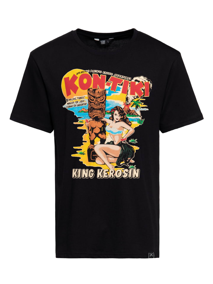 Футболка с принтом King Kerosin KON-TIKI черного цвета King Kerosin, Черный, Футболка с принтом King Kerosin KON-TIKI черного цвета King Kerosin
Футболка с принтом King Kerosin KON-TIKI черного цвета King Kerosin, Черный, Футболка с принтом King Kerosin KON-TIKI черного цвета King Kerosin