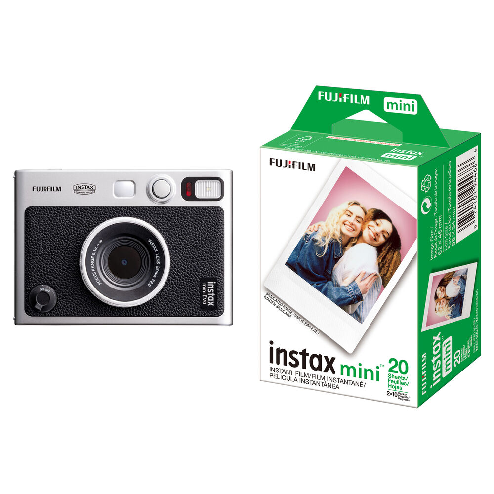 Цифровая камера FUJIFILM INSTAX MINI EVO Hybrid Instant Camera with Film Kit
Цифровая камера FUJIFILM INSTAX MINI EVO Hybrid Instant Camera with Film Kit