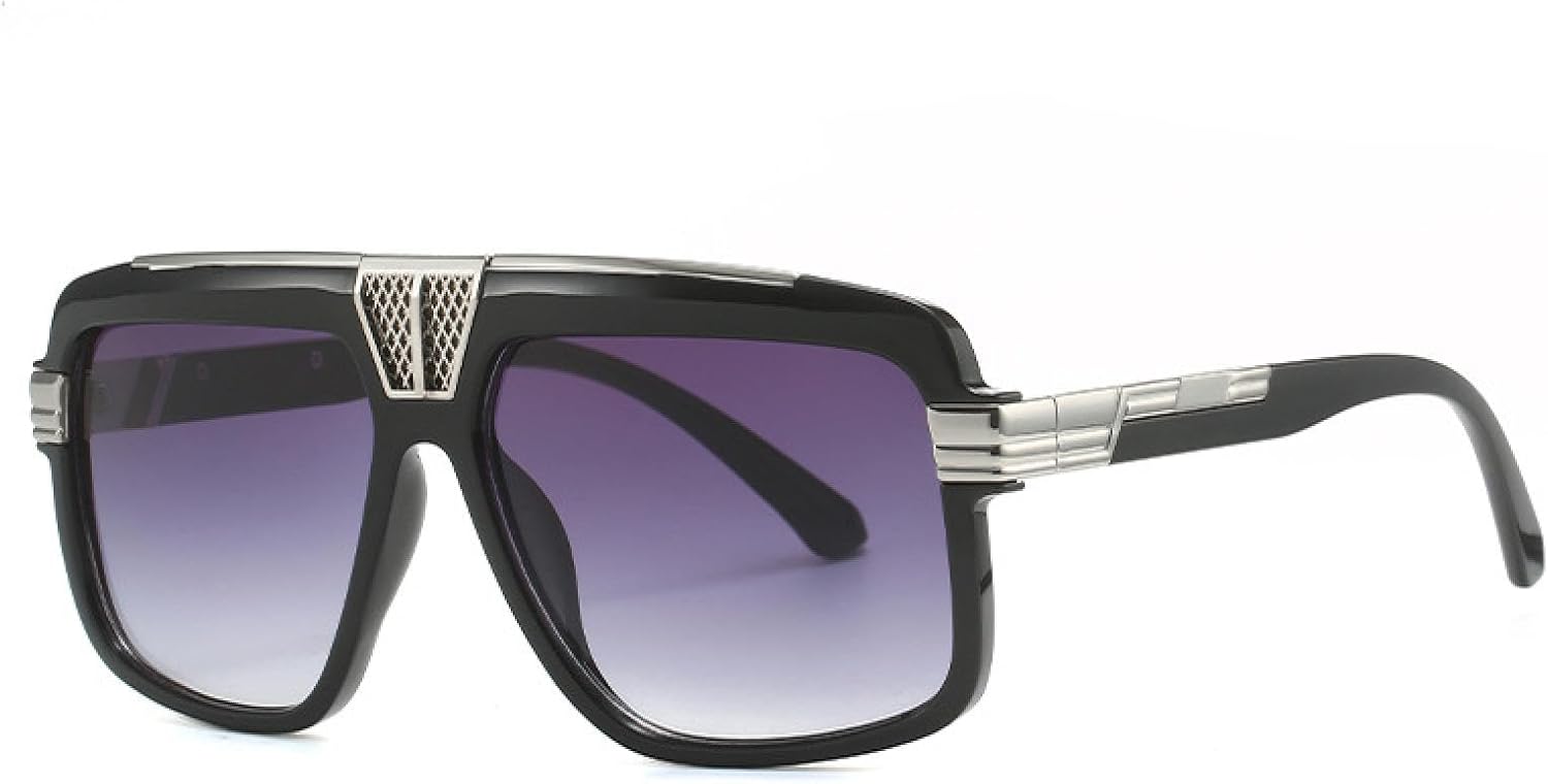 Модные солнцезащитные очки для мужчин, винтажные, женские, с плоской верхней частью, роскошные, трендовые, с защитой от УФ-излучения UV400, очки для путешествий TKKTLLT, C2
Модные солнцезащитные очки для мужчин, винтажные, женские, с плоской верхней частью, роскошные, трендовые, с защитой от УФ-излучения UV400, очки для путешествий TKKTLLT, C2