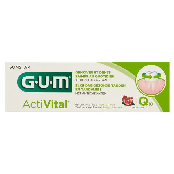 Зубная паста, 75 мл Gum Activital 
Зубная паста, 75 мл Gum Activital