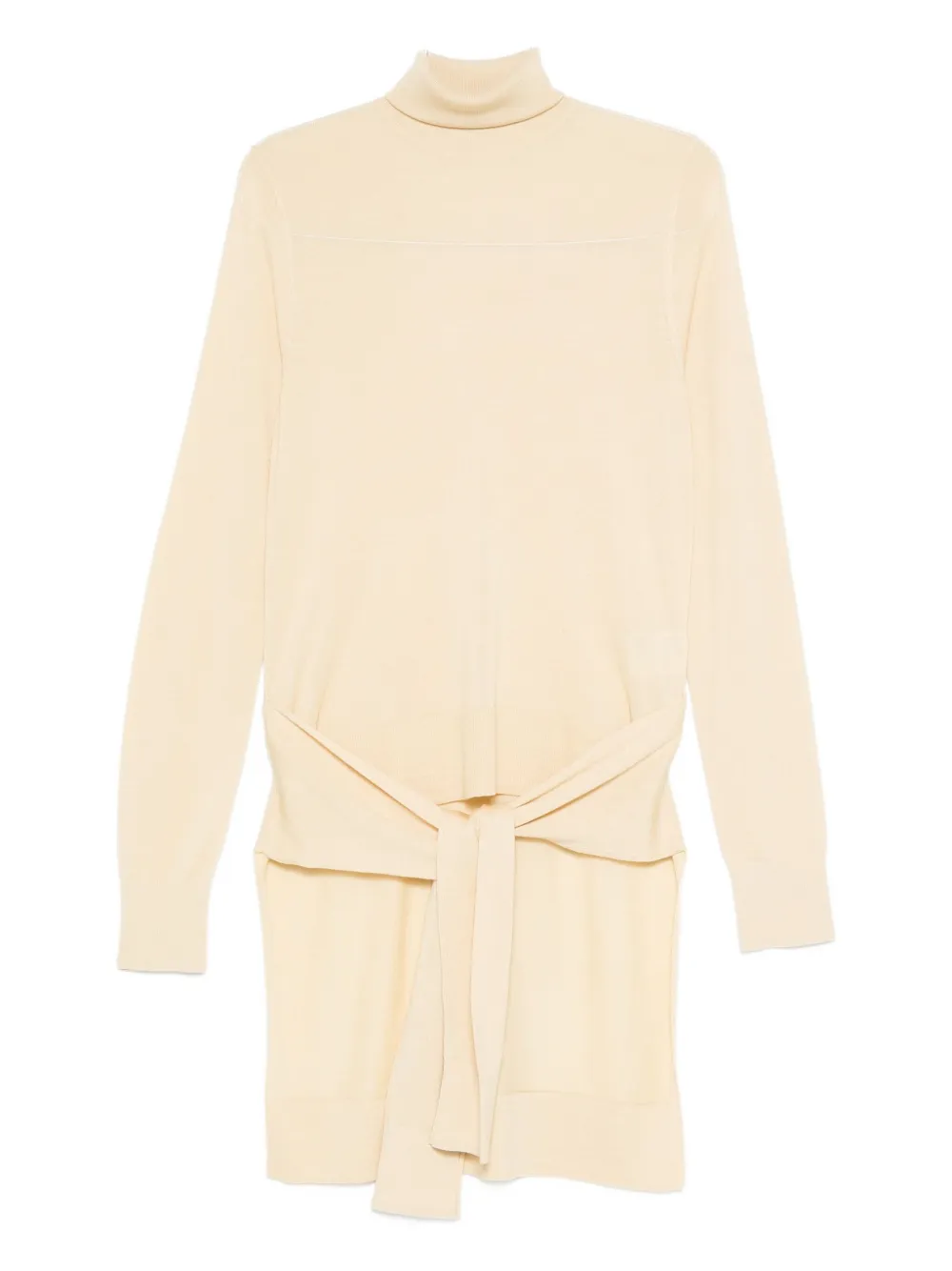 Платье с высоким воротником и завязками TOTEME, нейтральный
Платье с высоким воротником и завязками TOTEME, нейтральный