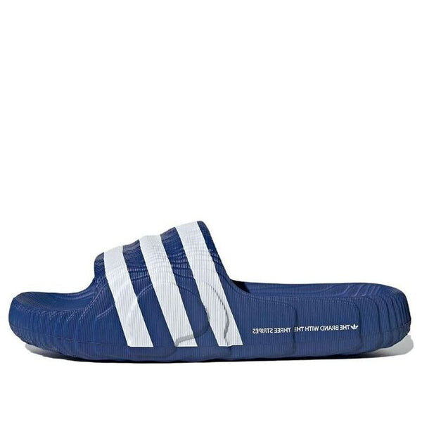 Тапочки оригиналы adilette 22 Adidas, синий 
Тапочки оригиналы adilette 22 Adidas, синий