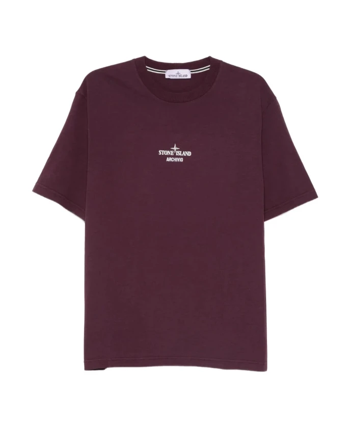 Фиолетовая хлопковая футболка с круглым вырезом Stone Island, фиолетовый
Фиолетовая хлопковая футболка с круглым вырезом Stone Island, фиолетовый