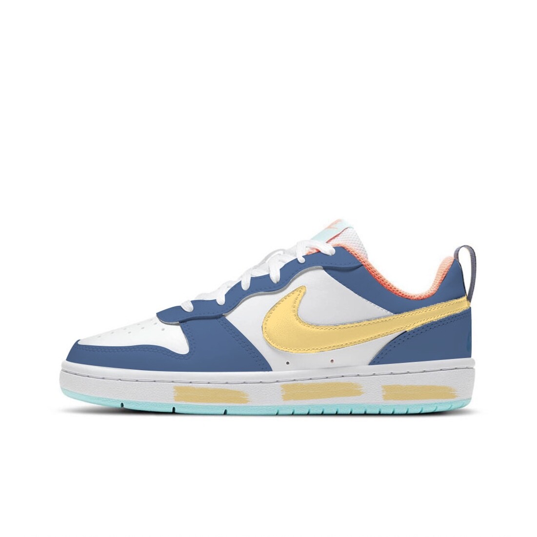 Кроссовки Nike Court Borough 2 Skateboarding Shoes Women's Low-top White/Blue/Yellow, белый/желтый
Кроссовки Nike Court Borough 2 Skateboarding Shoes Women's Low-top White/Blue/Yellow, белый/желтый