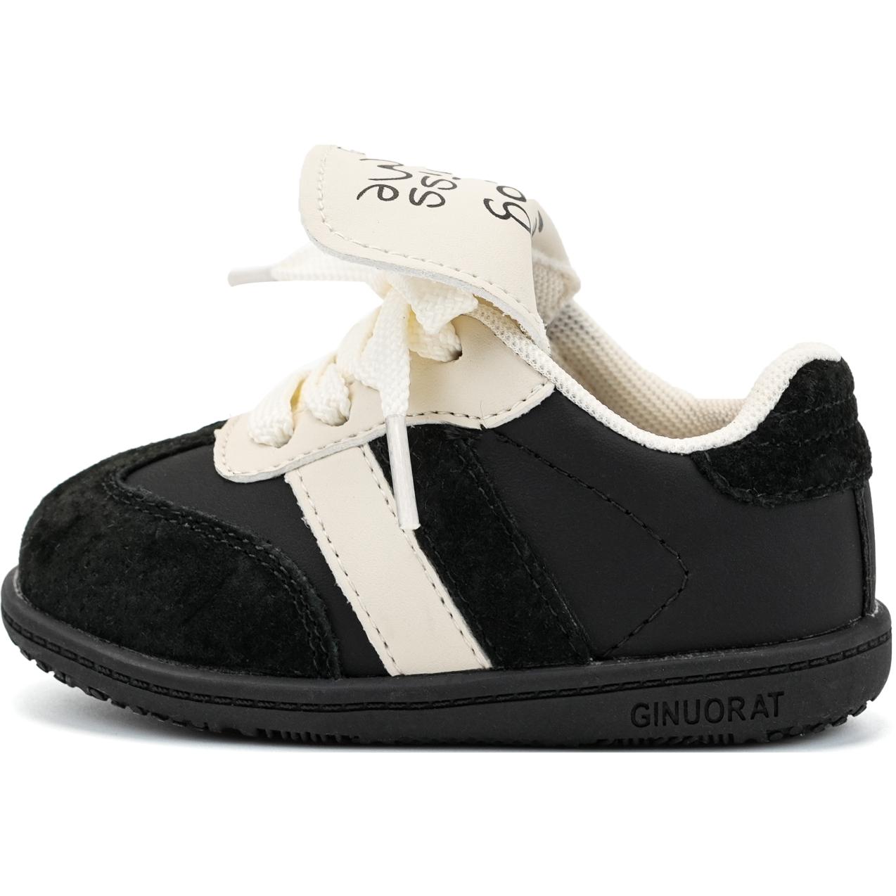 Детская повседневная обувь для детей QINUOSHU, черный 
Детская повседневная обувь для детей QINUOSHU, черный