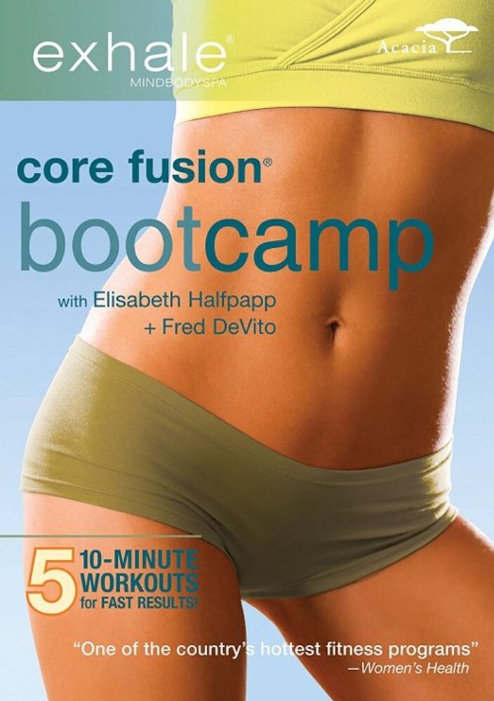 Диск DVD Exhale: Core Fusion Bootcamp
Диск DVD Exhale: Core Fusion Bootcamp