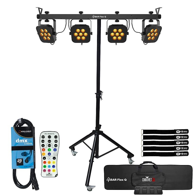 Система освещения Chauvet Chauvet DJ 4Bar Flex Q ILS Lighting System with Tripod Stand
Система освещения Chauvet Chauvet DJ 4Bar Flex Q ILS Lighting System with Tripod Stand