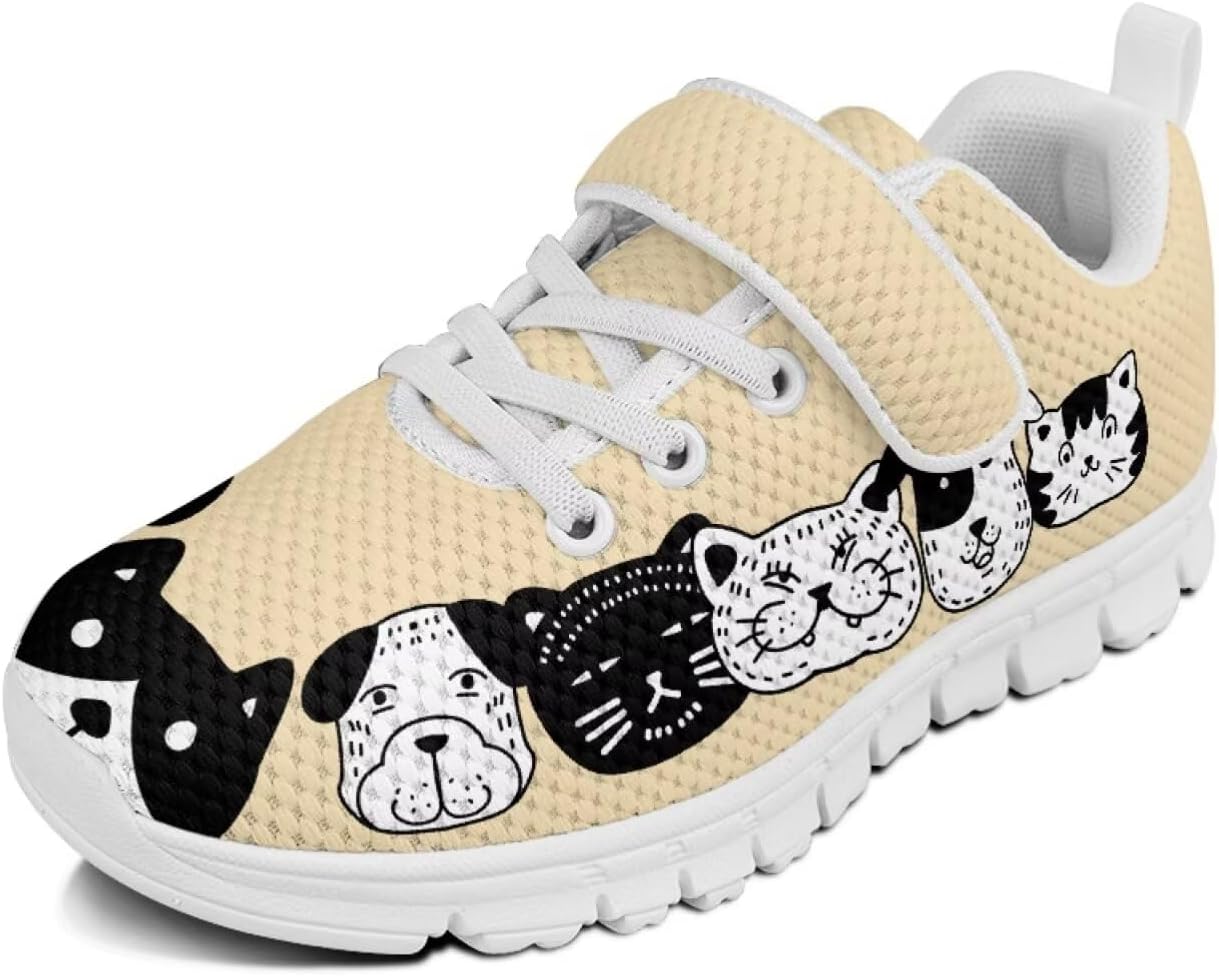 Беговые кроссовки для девочек, теннисные кроссовки на шнуровке, детская спортивная обувь Cugasmaru, Cat Dog
Беговые кроссовки для девочек, теннисные кроссовки на шнуровке, детская спортивная обувь Cugasmaru, Cat Dog