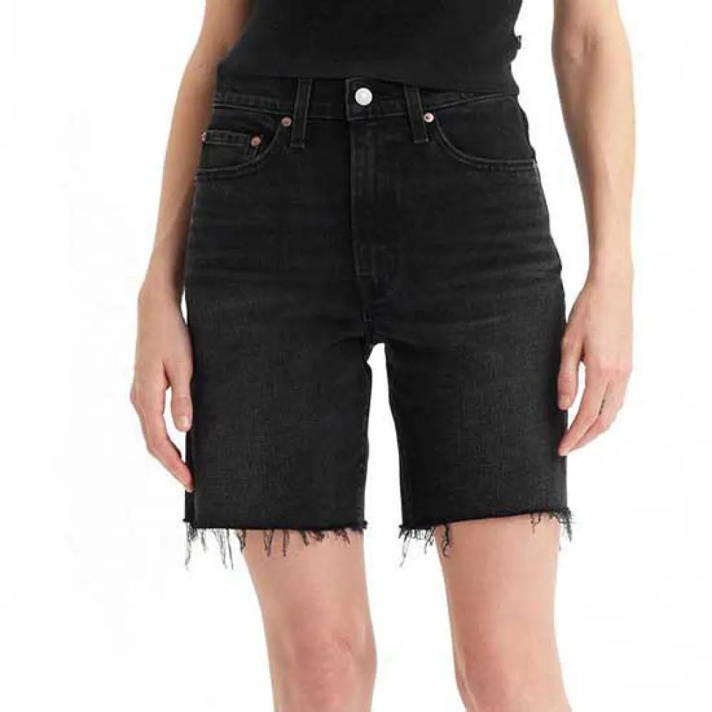 Шорты Levi's Ribcage denim, черный
Шорты Levi's Ribcage denim, черный