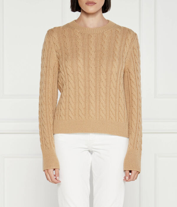 Свитер шерстяной Marc Cain Regular Fit, коричневый
Свитер шерстяной Marc Cain Regular Fit, коричневый