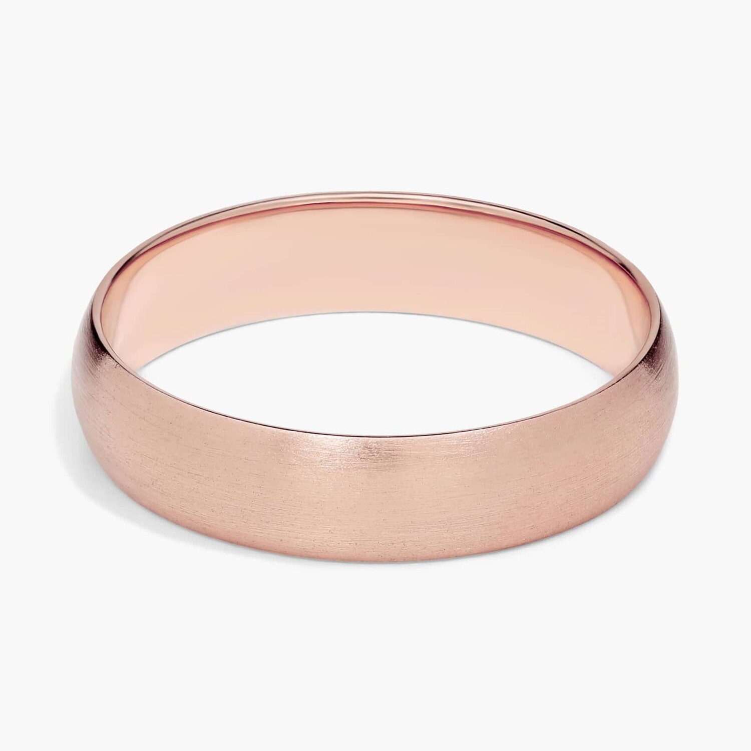Матовое классическое обручальное кольцо из 14-каратного розового золота (5 мм) Blue Nile
Матовое классическое обручальное кольцо из 14-каратного розового золота (5 мм) Blue Nile