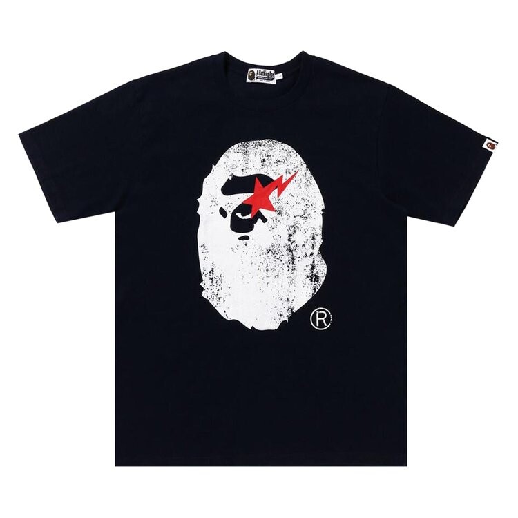 Футболка BAPE Ape Head Indigo Tee, черный
Футболка BAPE Ape Head Indigo Tee, черный