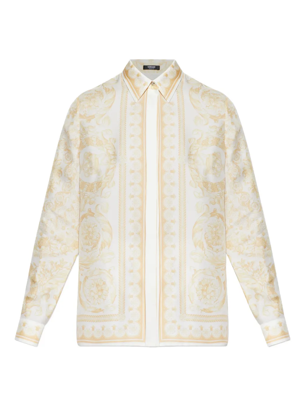 Рубашка с принтом Barocco Versace, белый
Рубашка с принтом Barocco Versace, белый