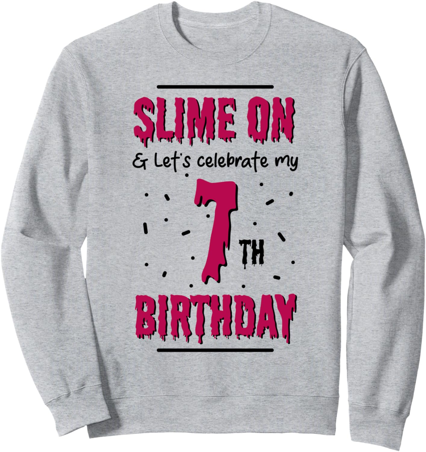 Включаем слайм и давайте отпразднуем мой 7-й день рождения! Толстовка с принтом слайма на день рождения Clear Slime Birthday Party Supplies & Slime Favors, серый
Включаем слайм и давайте отпразднуем мой 7-й день рождения! Толстовка с принтом слайма на день рождения Clear Slime Birthday Party Supplies & Slime Favors, серый