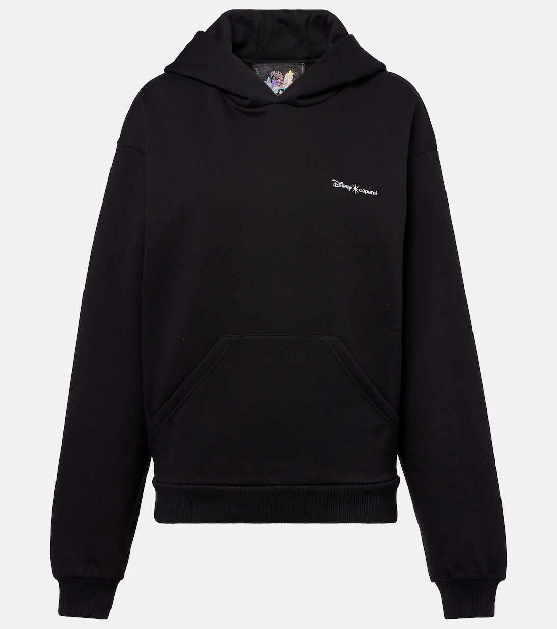 Disney Maleficent худи из хлопковой смеси Coperni, черный
Disney Maleficent худи из хлопковой смеси Coperni, черный