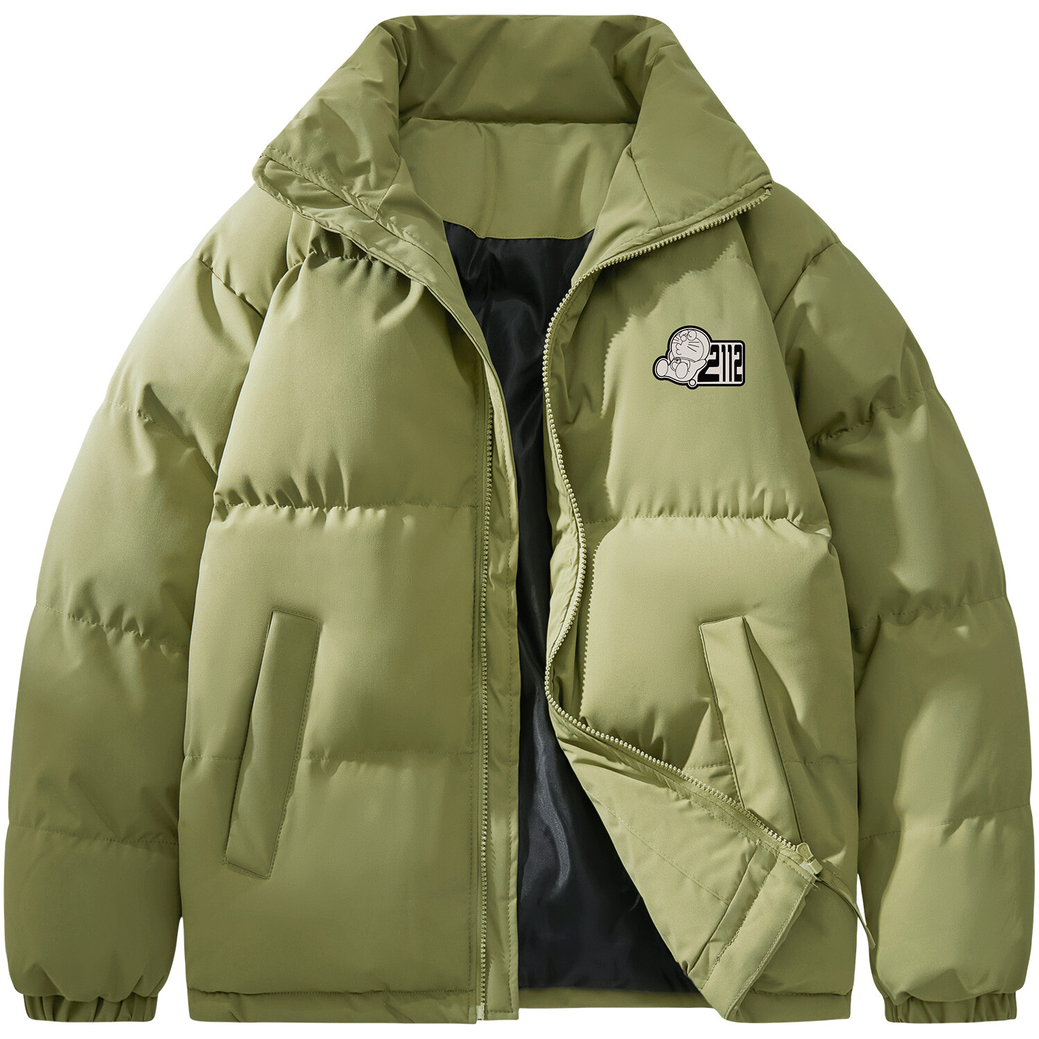 Стеганая куртка унисекс Doraemon, Армейский Зеленый
Стеганая куртка унисекс Doraemon, Армейский Зеленый