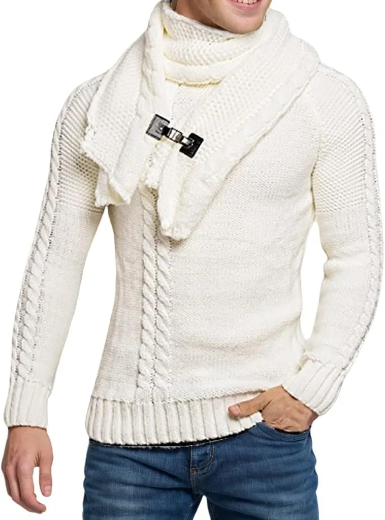 Мужской свитер с воротником-гольф и молнией на 1/4, рифленая вязка, плотный, slim fit, с длинными рукавами и карманом CHXLQQX
Мужской свитер с воротником-гольф и молнией на 1/4, рифленая вязка, плотный, slim fit, с длинными рукавами и карманом CHXLQQX