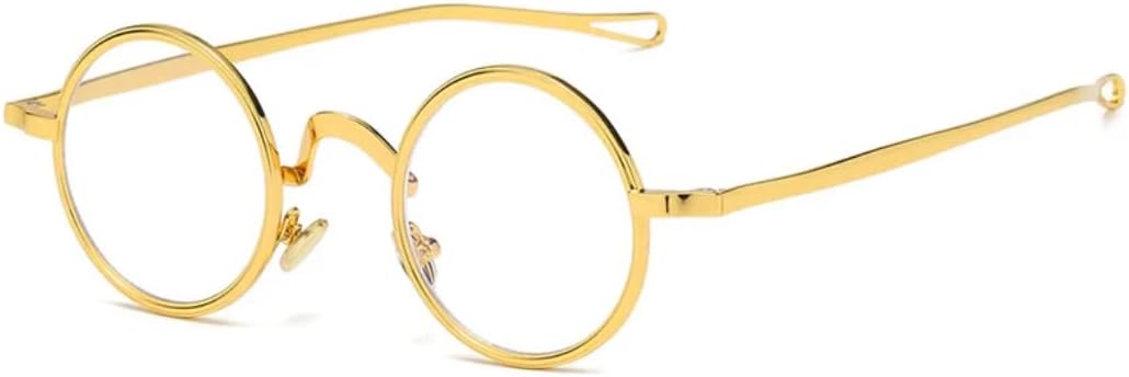 Ретро металлические круглые панк-солнцезащитные очки для женщин с прозрачными линзами и оправой, защищающие от УФ-излучения (золотисто-прозрачные) TVTBBVV, Golden Clear
Ретро металлические круглые панк-солнцезащитные очки для женщин с прозрачными линзами и оправой, защищающие от УФ-излучения (золотисто-прозрачные) TVTBBVV, Golden Clear