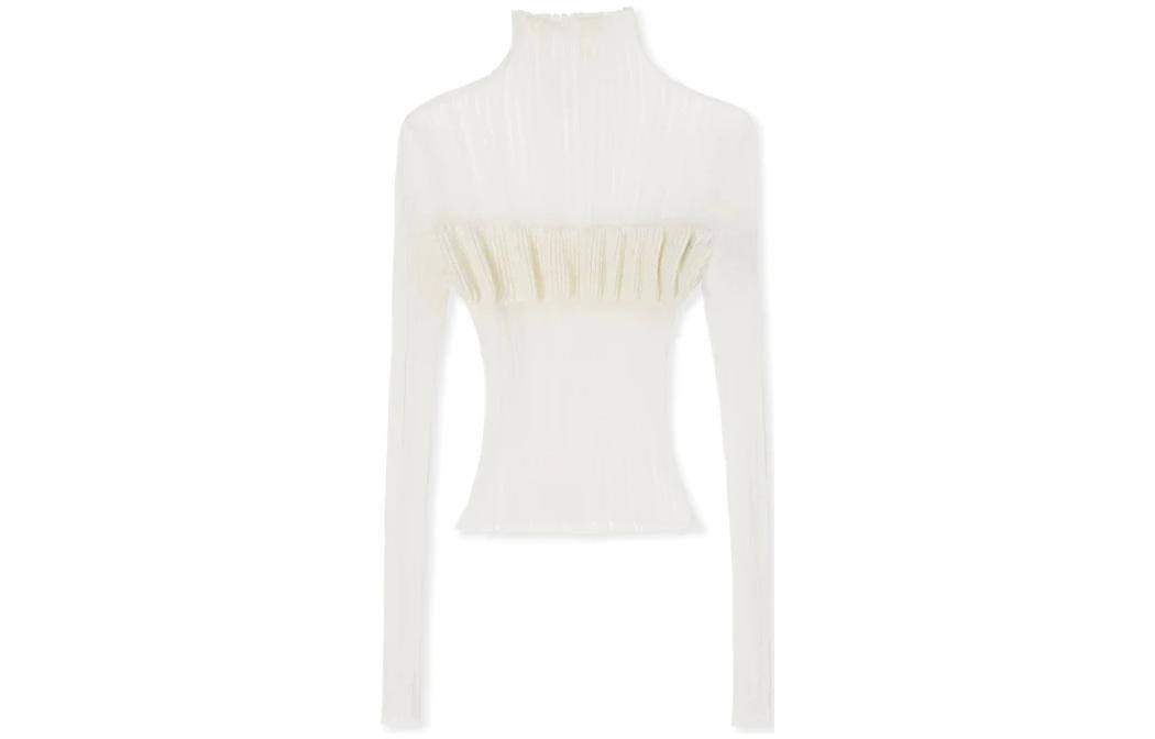 MSGM Свитер с концепцией 'Ribbed Cellophane' женский White
MSGM Свитер с концепцией 'Ribbed Cellophane' женский White