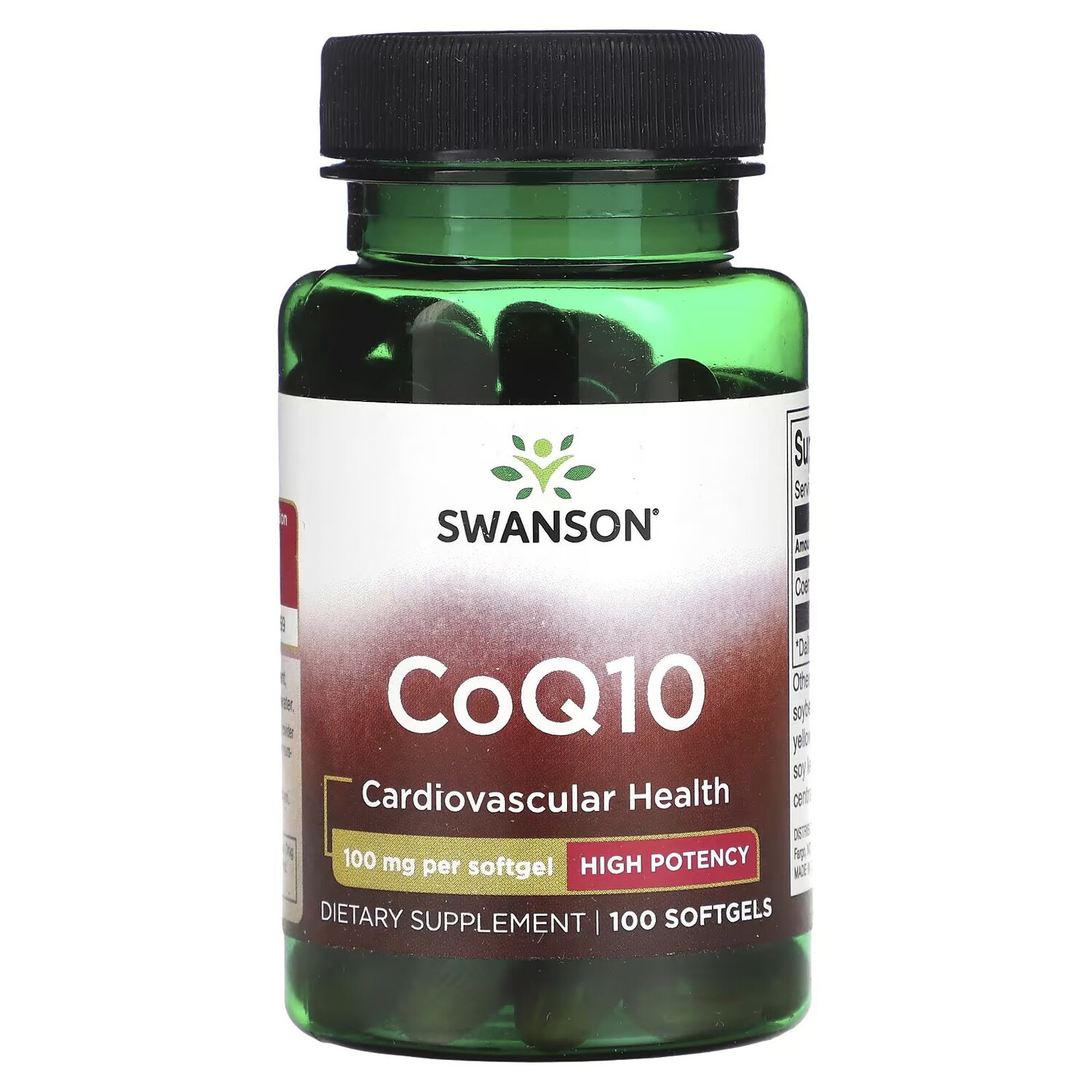 CoQ10, 100 мг, 100 мягких таблеток Swanson
CoQ10, 100 мг, 100 мягких таблеток Swanson