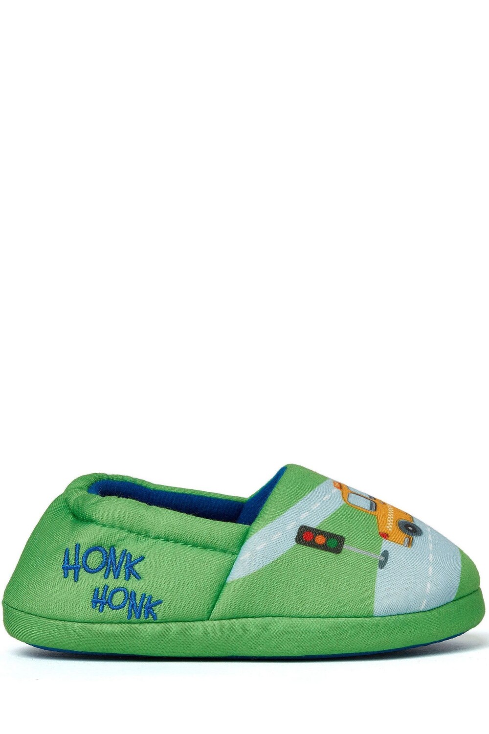Тапочки с изображением автомобиля Harry Bear, зеленый
Тапочки с изображением автомобиля Harry Bear, зеленый