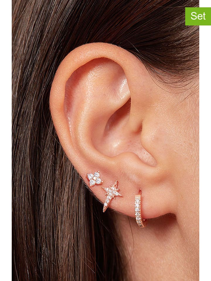 Набор из 3 штук: серьги-гвоздики и серьги-кольца Heliophilia
Набор из 3 штук: серьги-гвоздики и серьги-кольца Heliophilia